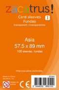 Fundas Zacatrus Asia (57,5 mm x 89 mm) (55 uds)