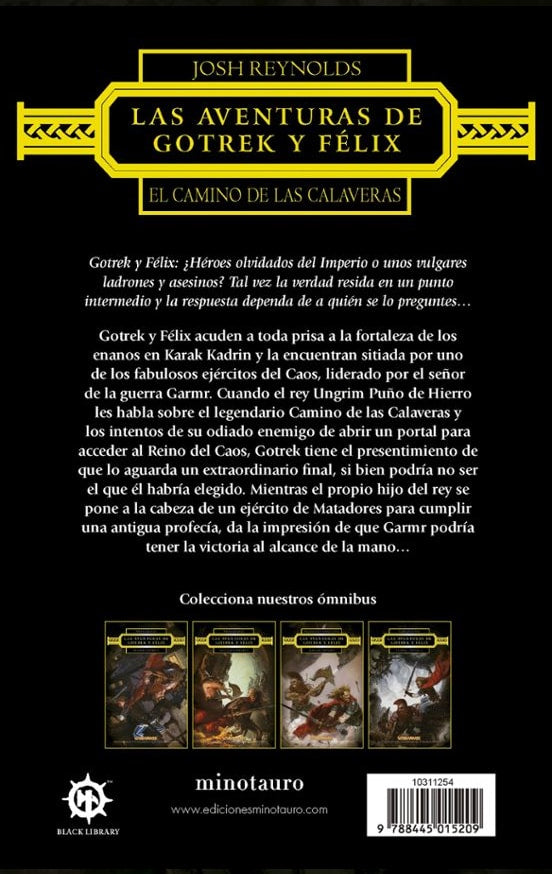 Las aventuras de Gotrek y Felix: El camino de las calaveras