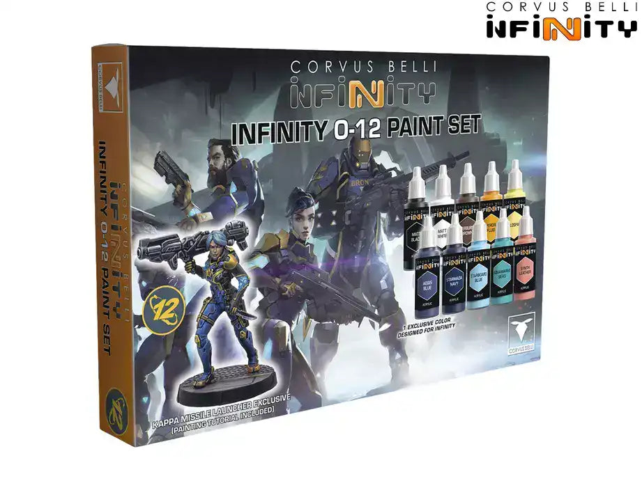 Infinity O-12 Paint Set Kappa Missile Launcher exclusive