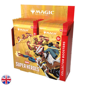 Caja de sobres de coleccionista de Marvel Super Heroes (inglés)