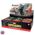 Caja de sobres de juego de Marvel Super Heroes (inglés)