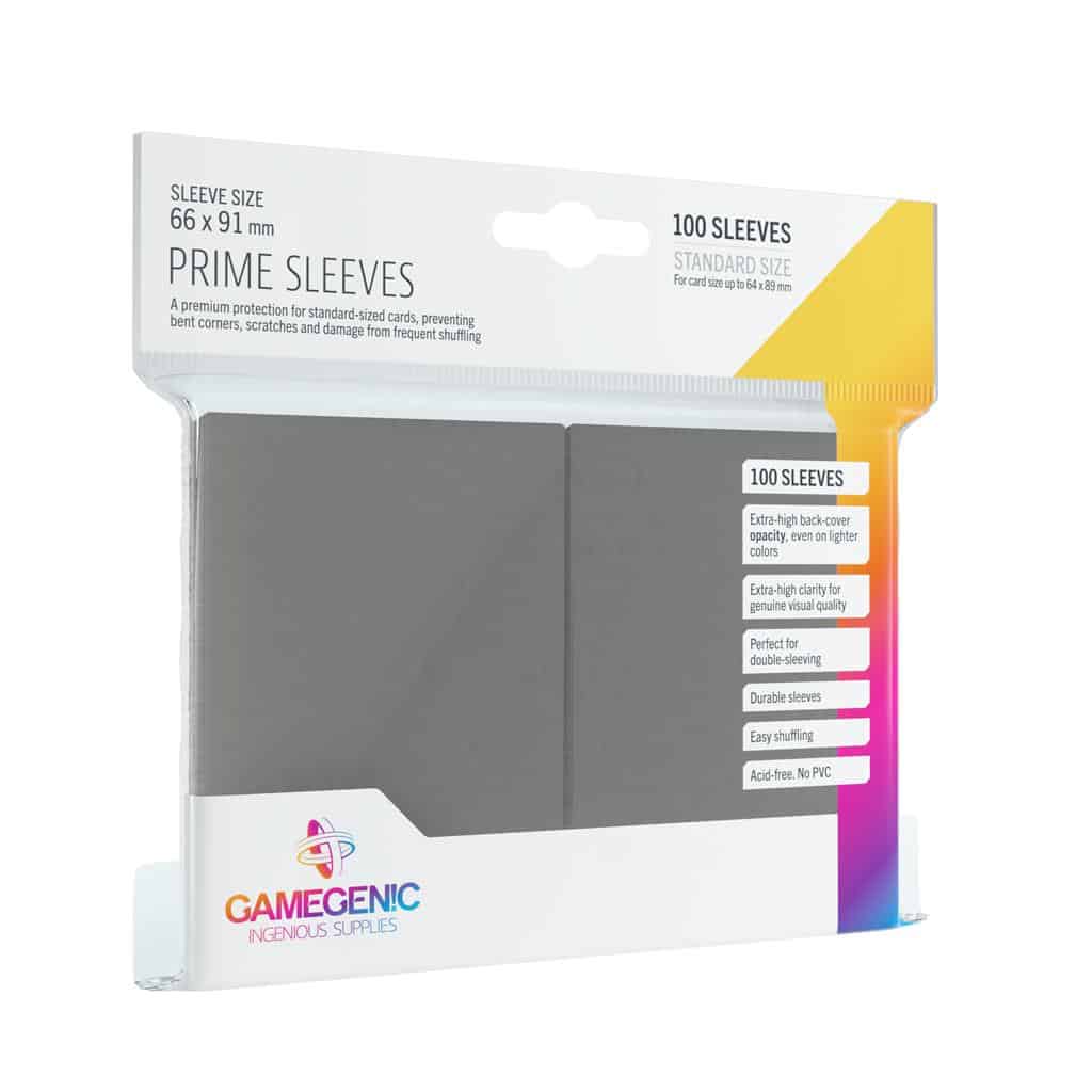 Prime Sleeves Gray (100 Sleeves)