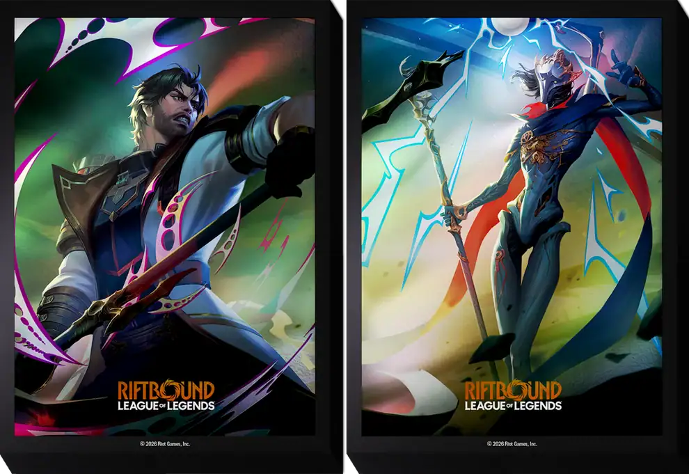 Riftbound: Vendetta art sleeves Jayce & Viktor (100)