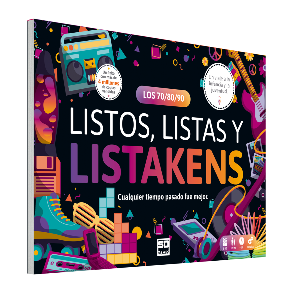 LISTOS LISTAS Y LISTAKENS 70/80/90