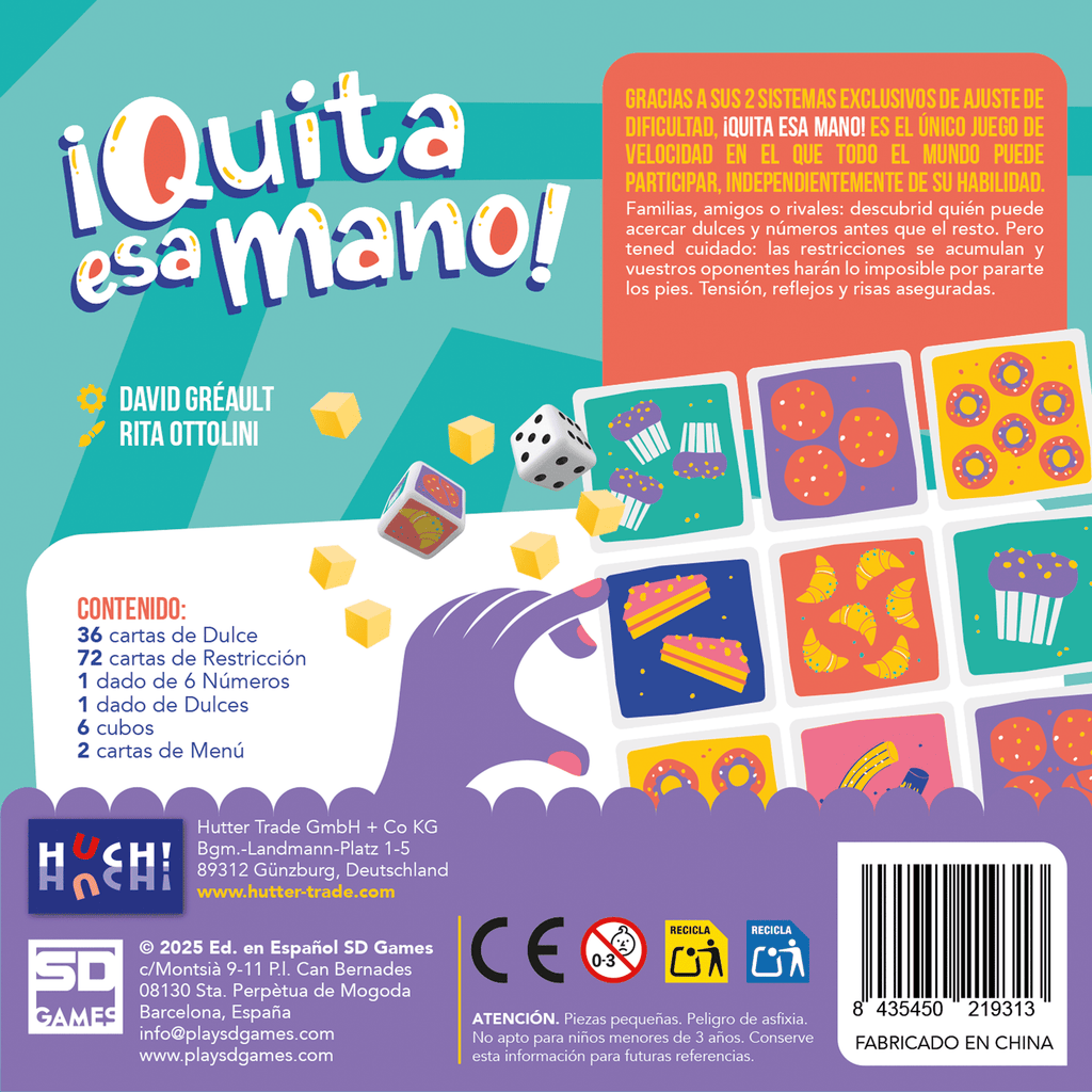 ¡Quita esa mano!