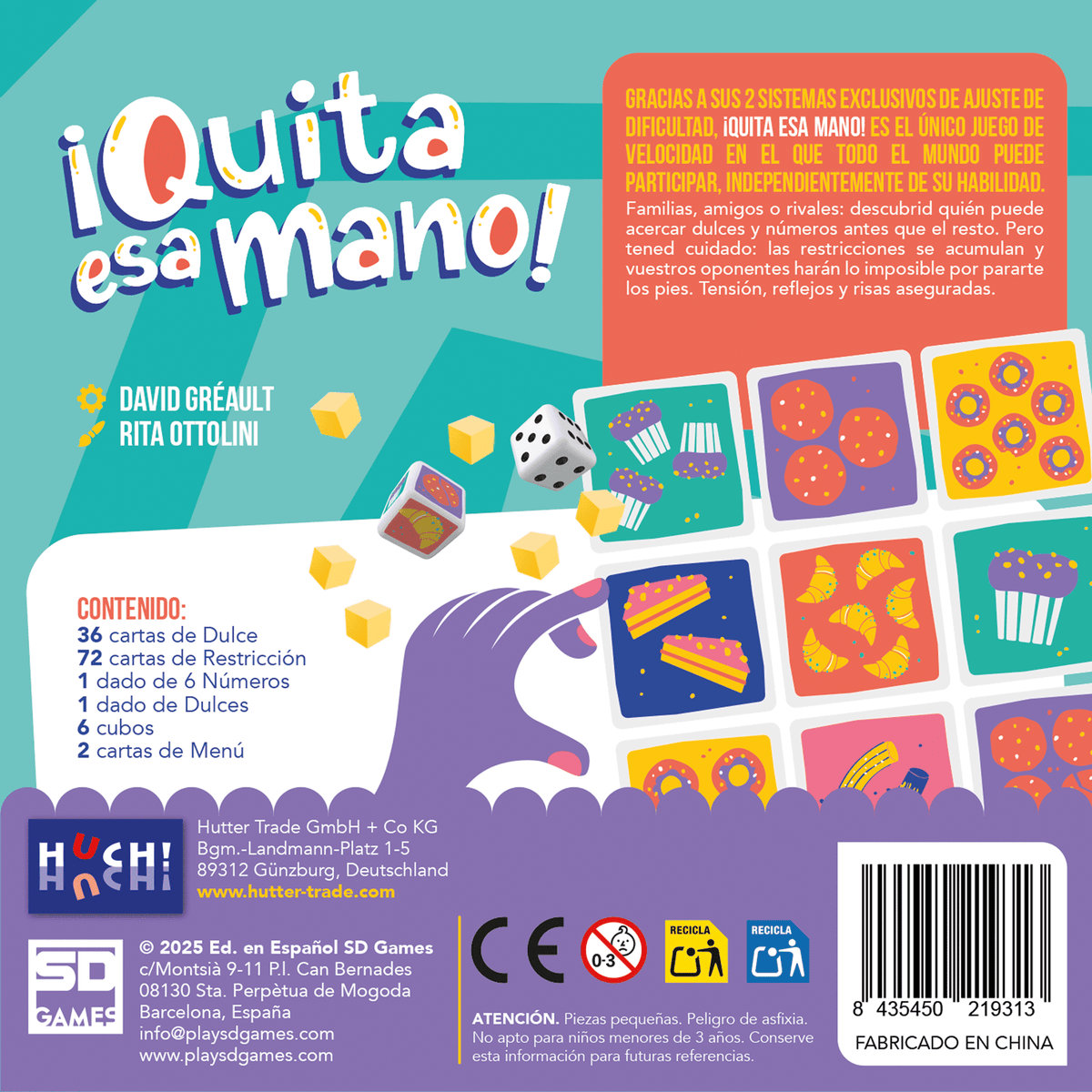 ¡Quita esa mano!