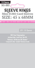 Sleeve Kings Mini Euro Card Sleeves (45x68mm)