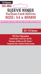 Sleeve Kings Yucatan Card Sleeves (54x80mm)