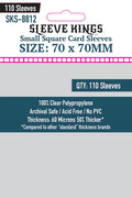 Sleeve Kings Small Square Card Sleeves (70x70mm) - 110 Pack