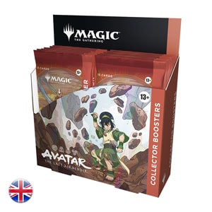 Caja de sobres de coleccionista de Avatar: la leyenda de Aang
