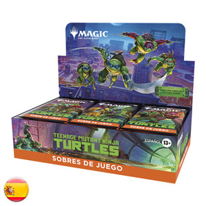 Caja de sobres de juego Teenage Mutant Ninja Turtles (español)