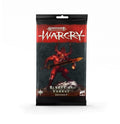 Warcry: cartas de Blades of Khorne Daemons