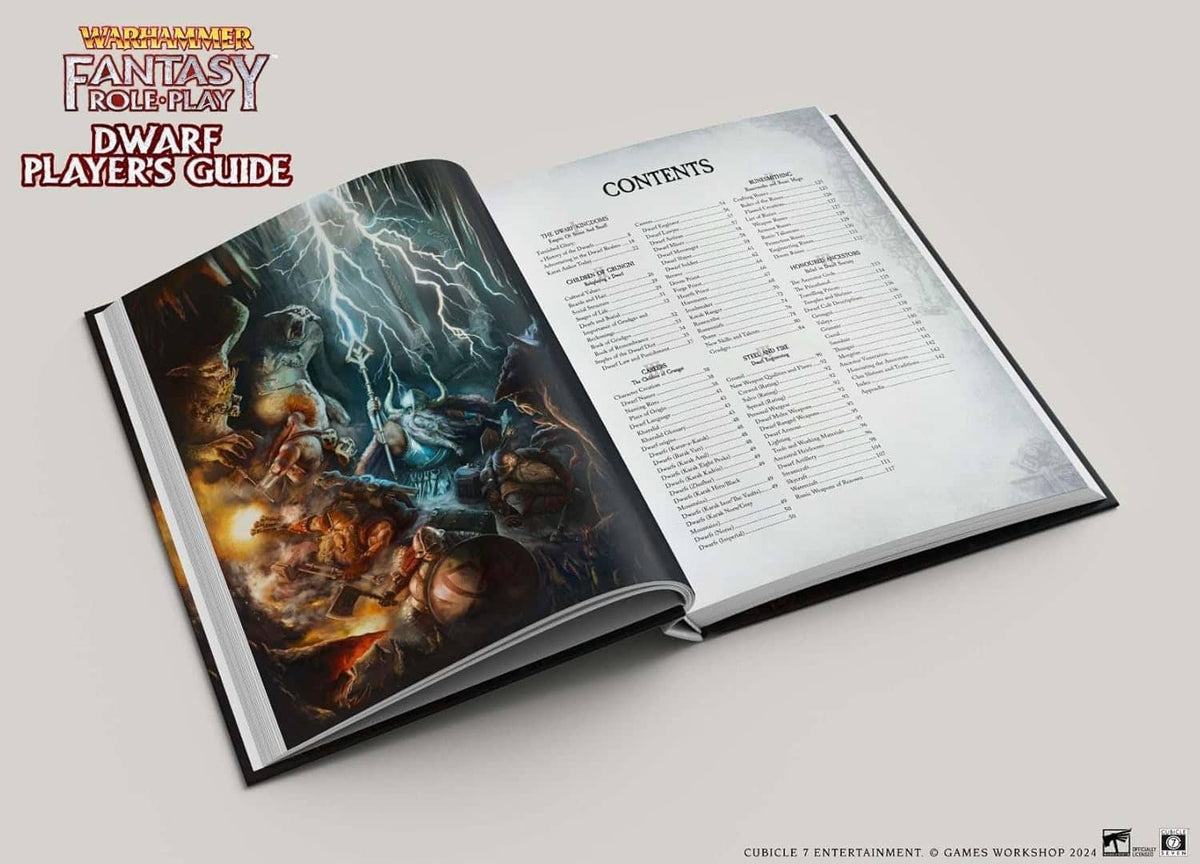 Warhammer Fantasy Roleplay: Dwarf Players Guide Collectors Edition