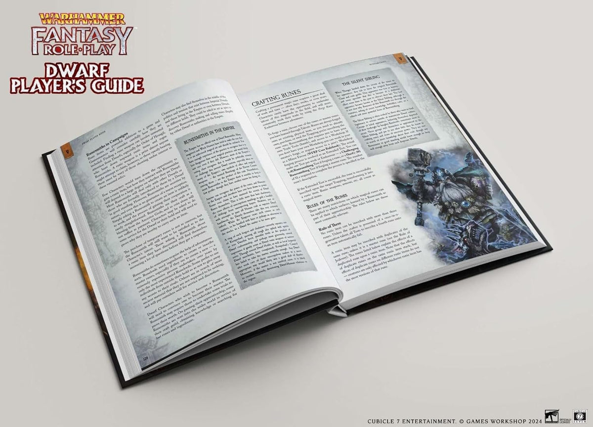 Warhammer Fantasy Roleplay: Dwarf Players Guide Collectors Edition