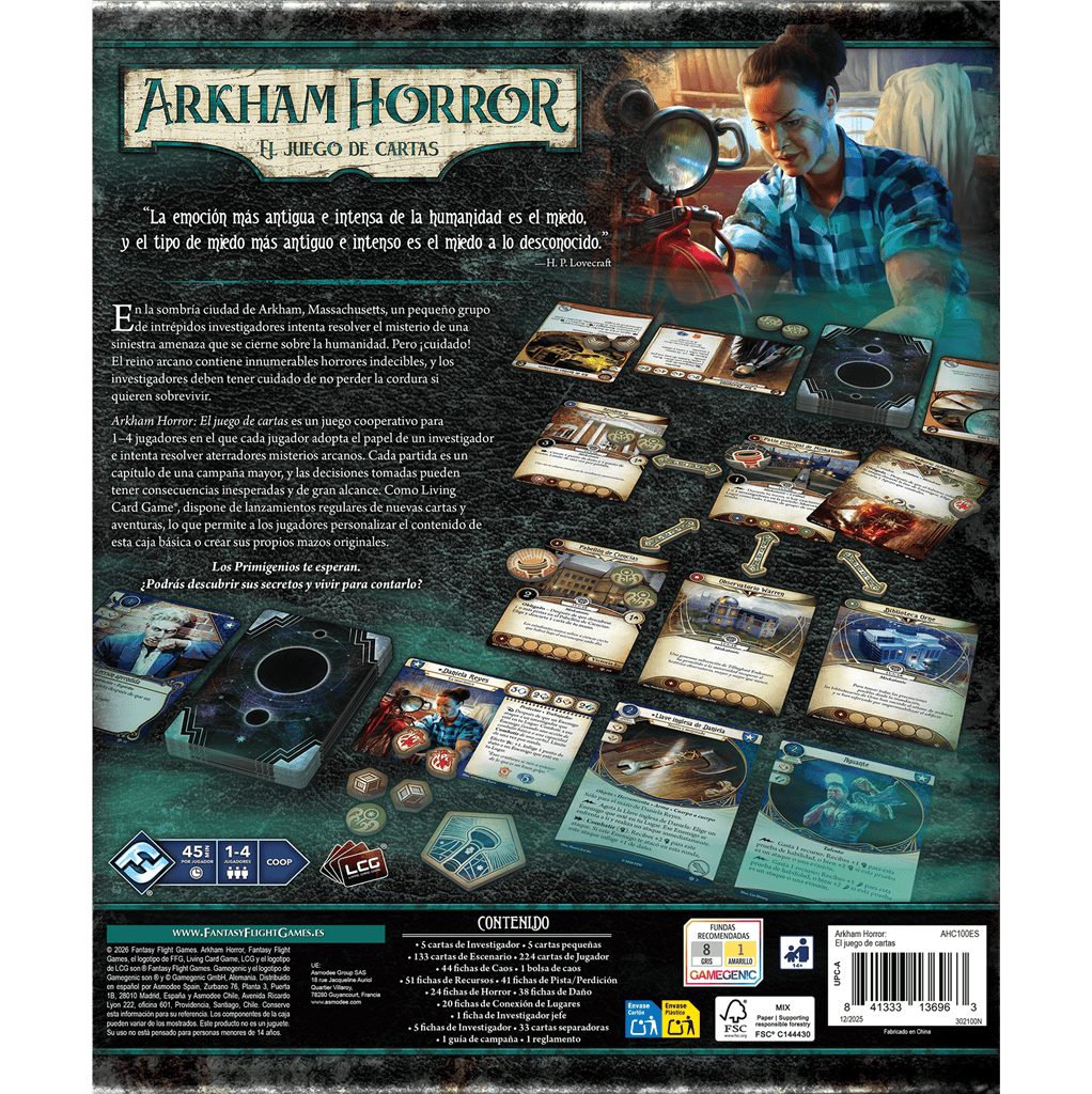 Arkham Horror: el juego de cartas 2026