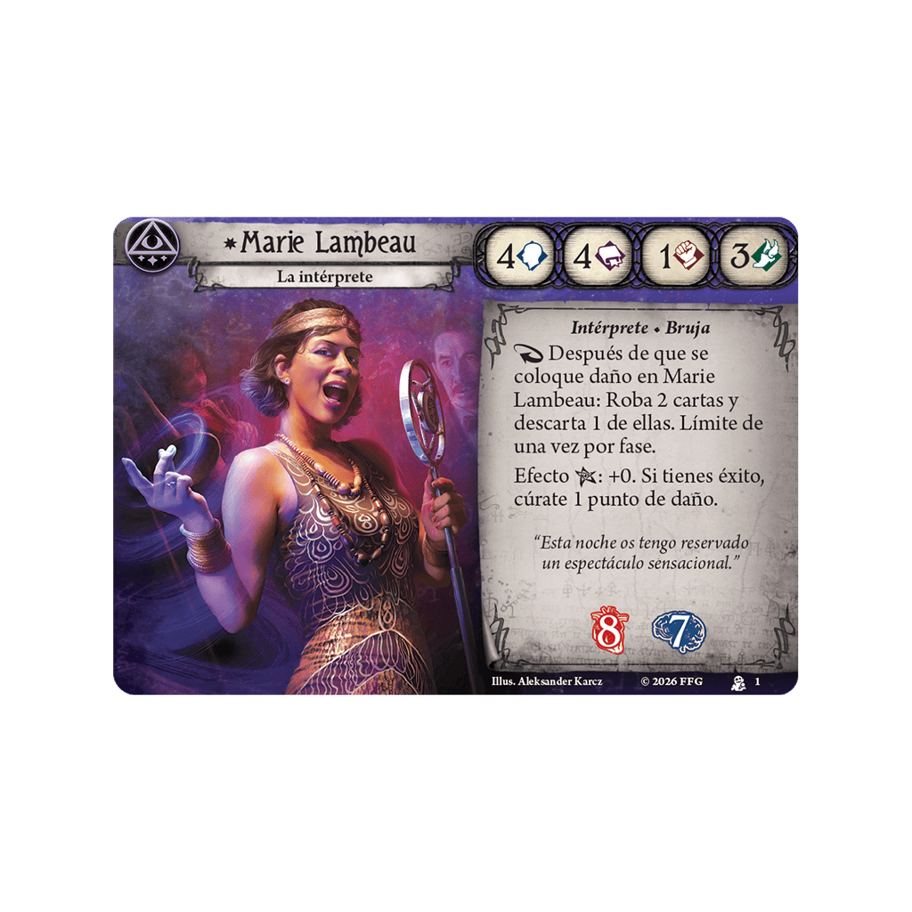 Marie Lambeau Mazo de investigador