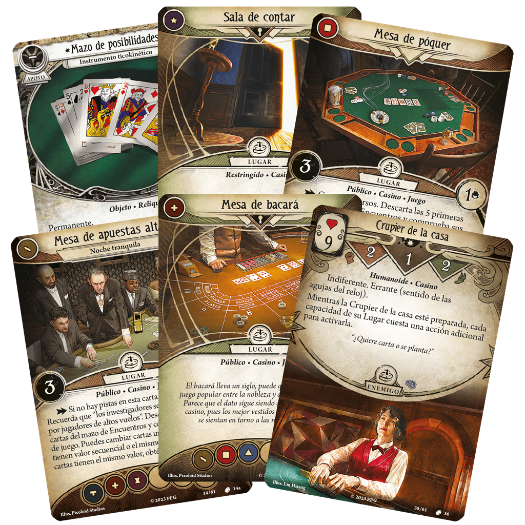 Fortuna e insensatez pack de escenario