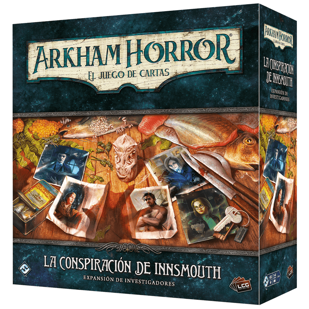 La conspiración de Innsmouth expansión investigadores