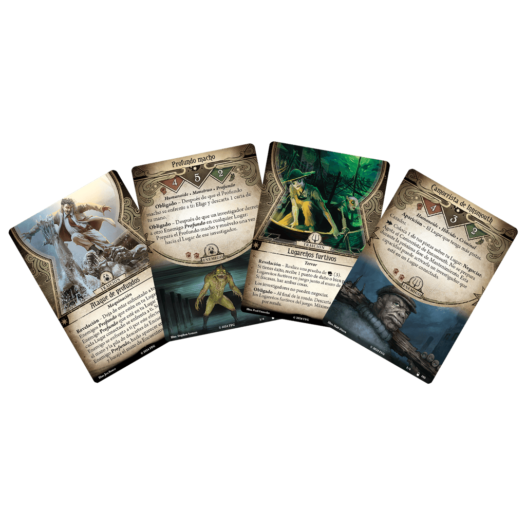 La conspiración de Innsmouth expansión de campaña