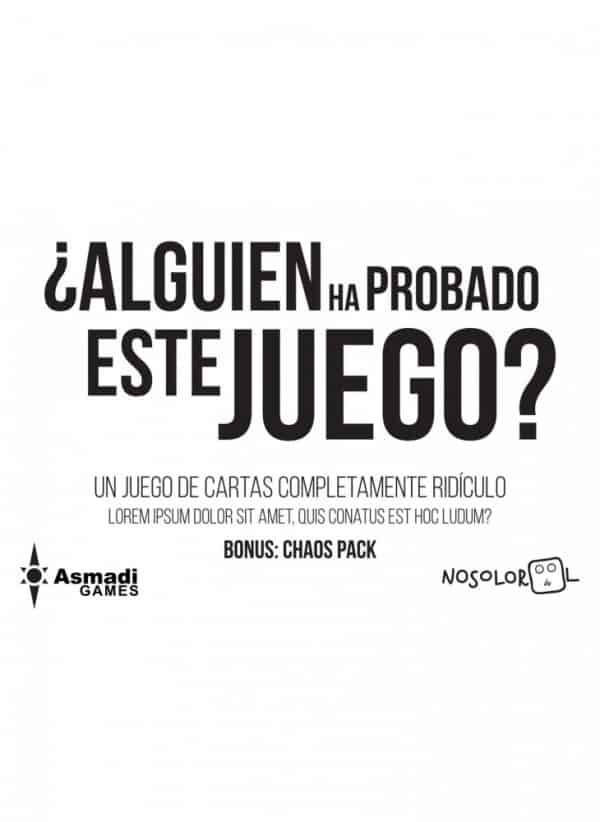 ¿Alguien ha probado este juego?