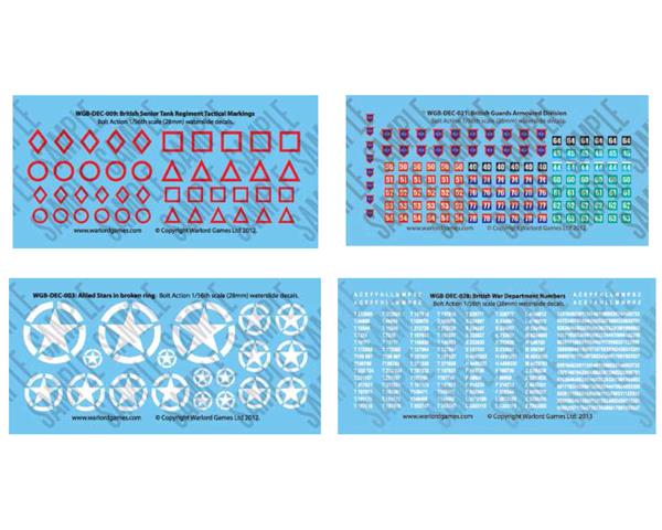 British Vehicle Decals