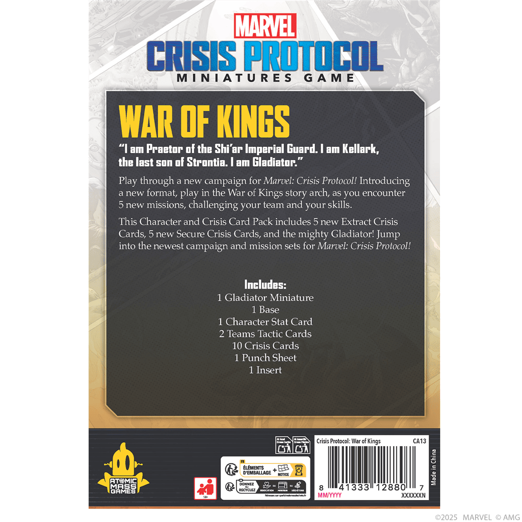 War of Kings Character and Card Pack