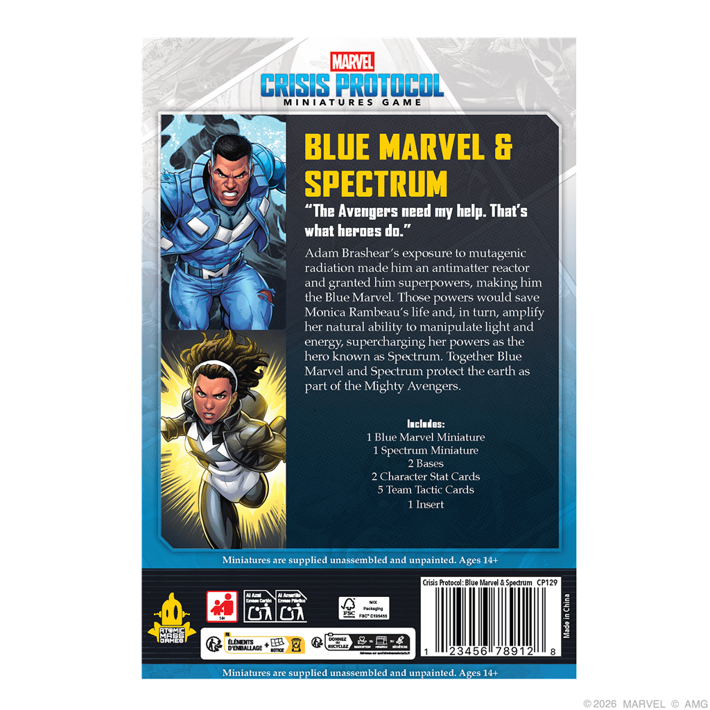 Blue Marvel &amp; Spectrum