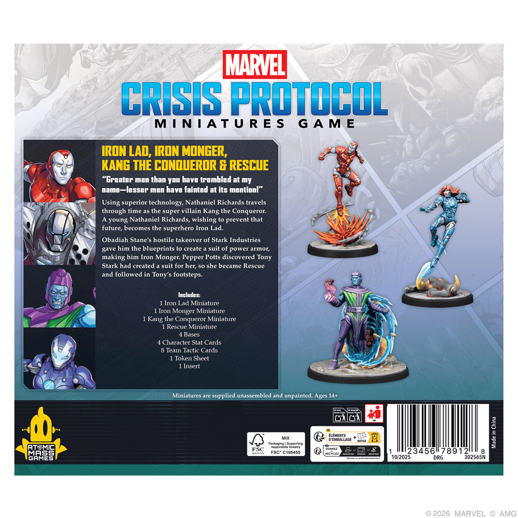 Iron Lad, Iron Monger, Kang the Conqueror