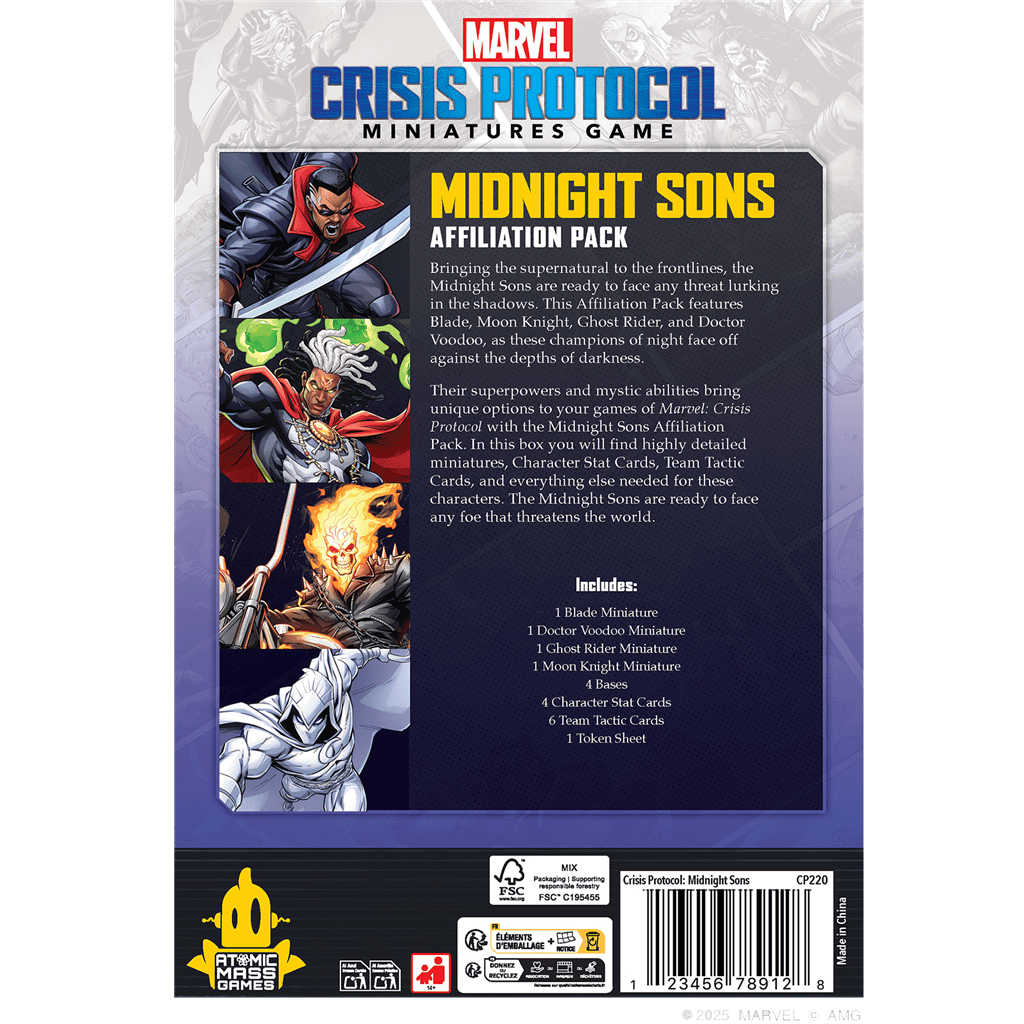 Midnight Sons Affiliation Pack