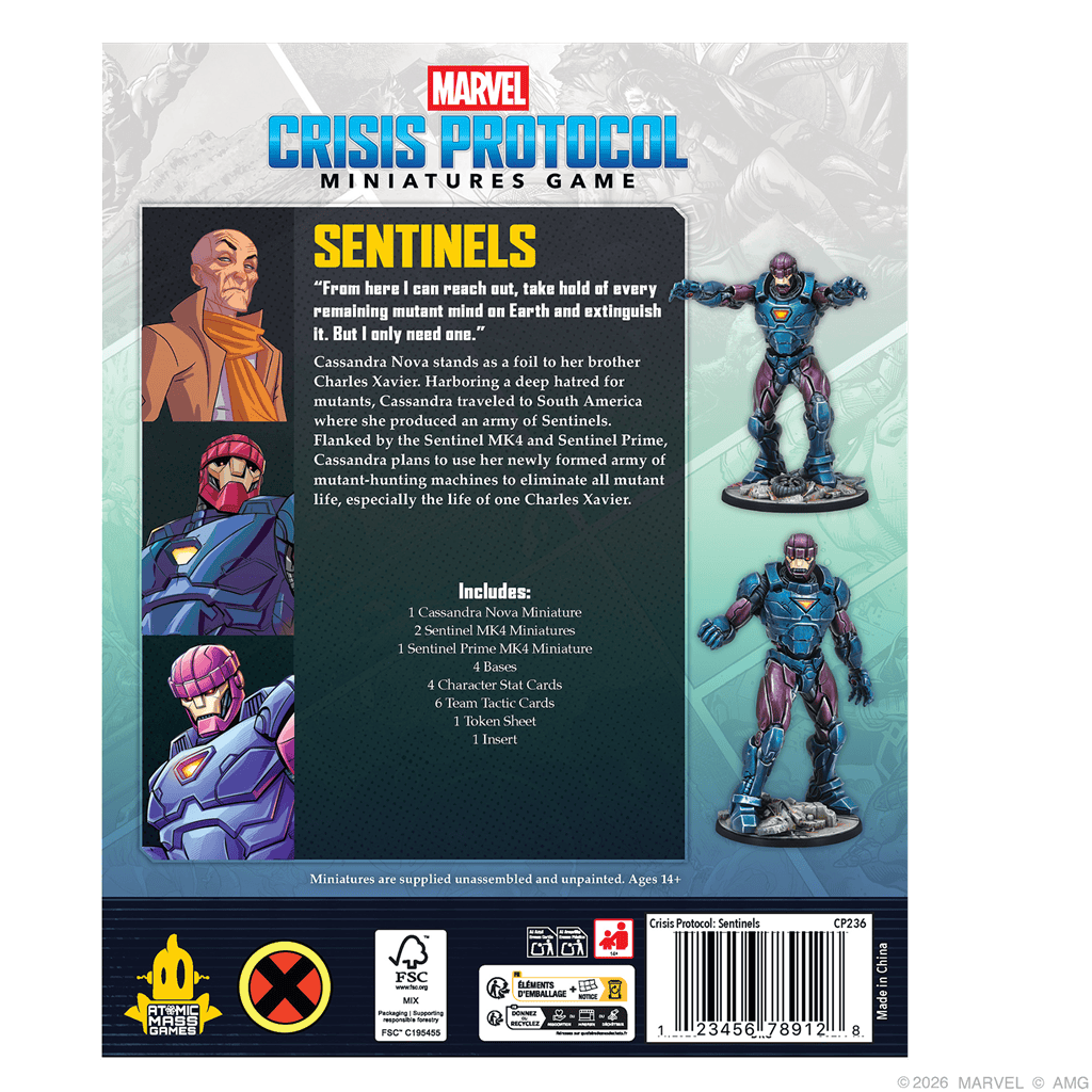 Sentinels Affiliation Pack