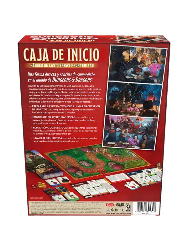 D&amp;D Starter Set: Heroes of the Borderlands Español - Dungeons &amp; Dragons