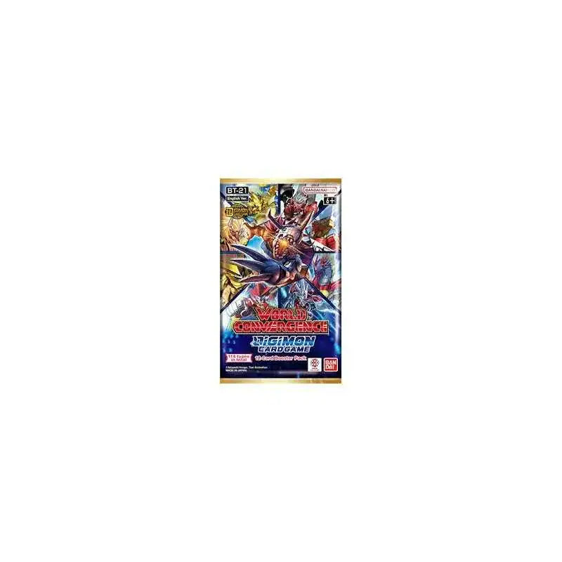Digimon Card Game - World Convergence BT21 Booster Display