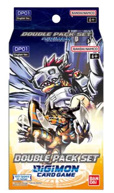 DIGIMON CARD GAME - DOUBLE PACK SET DP01