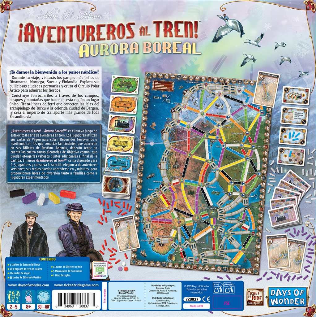 ¡Aventureros al Tren! Aurora boreal