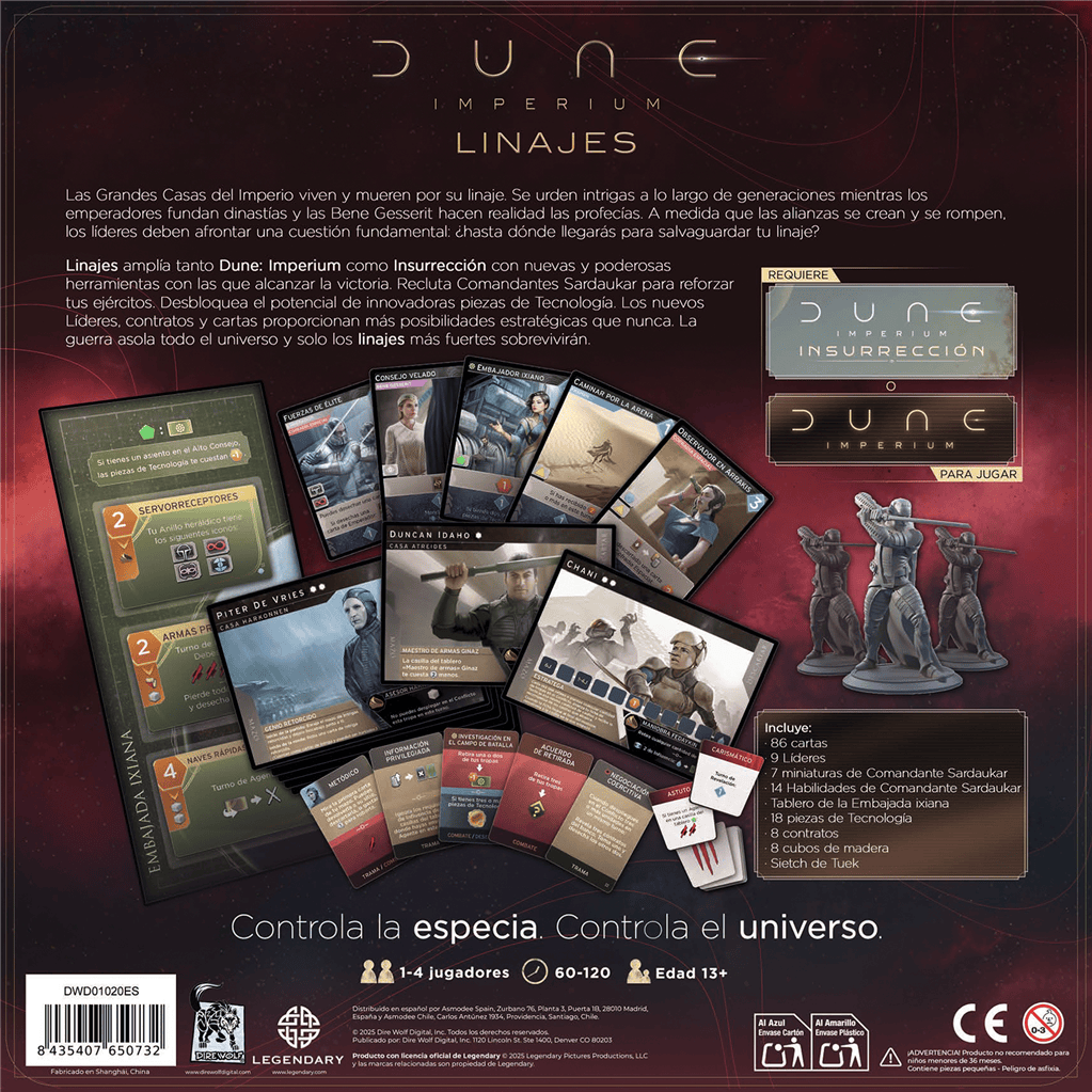 Dune Imperium: Linajes
