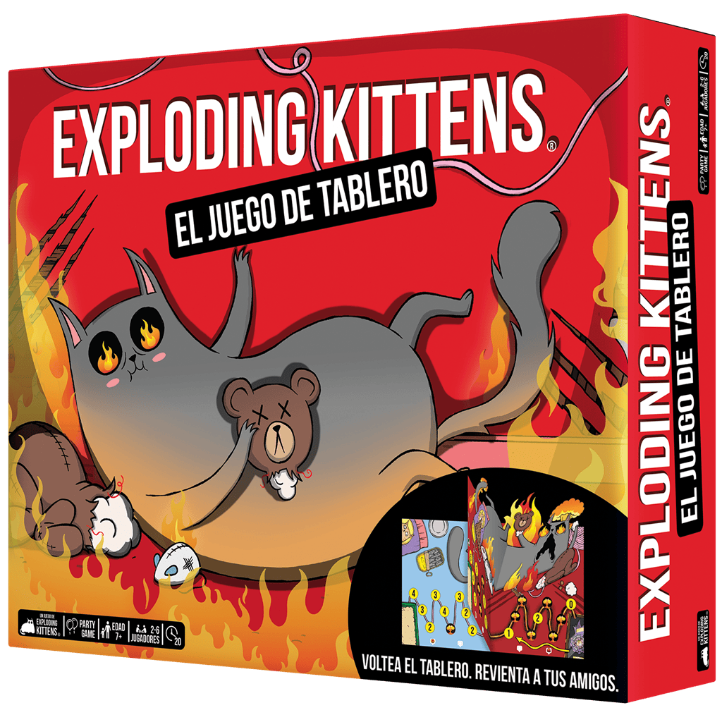 Exploding Kittens: el juego de tablero