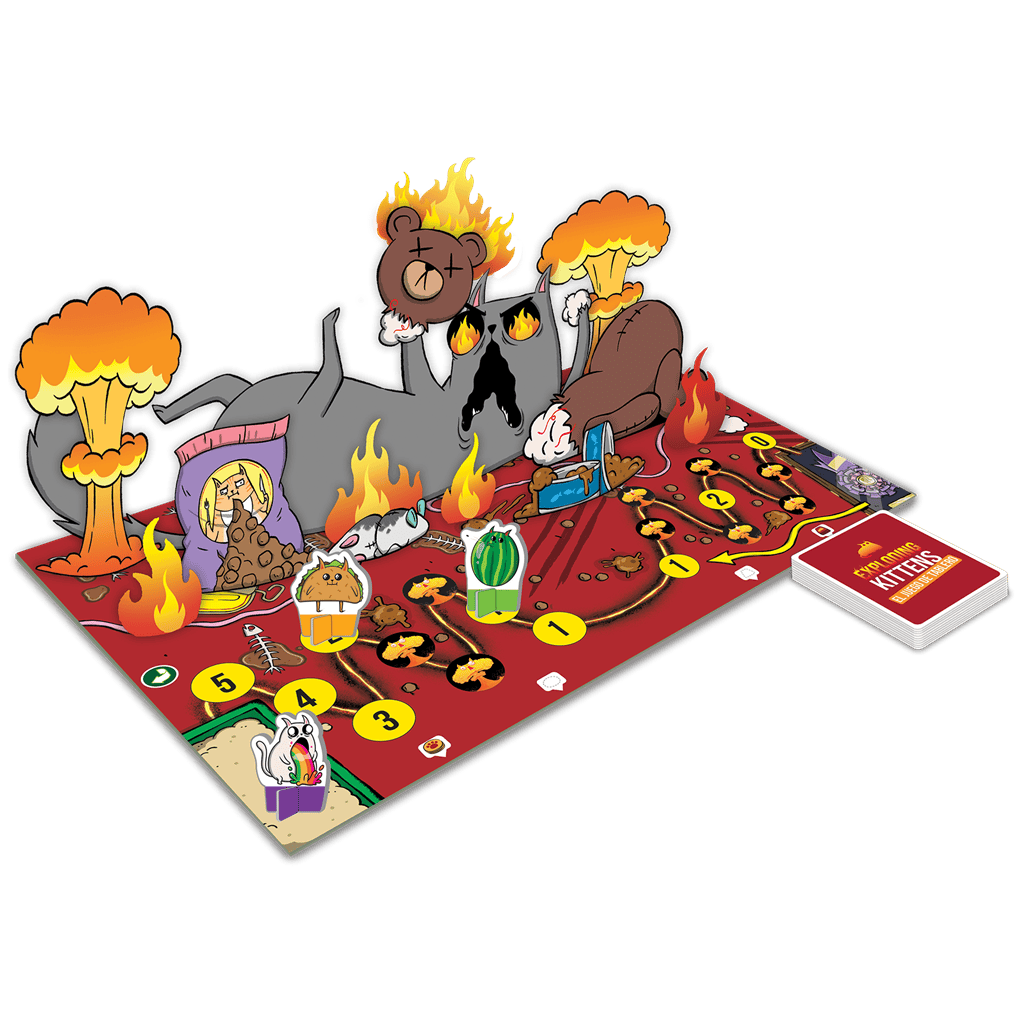 Exploding Kittens: el juego de tablero