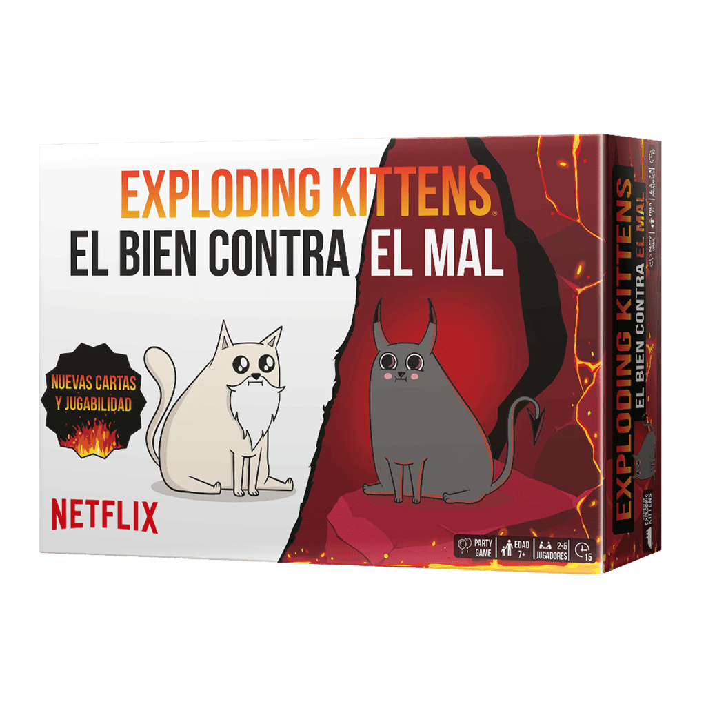 Exploding Kittens El bien contra el mal