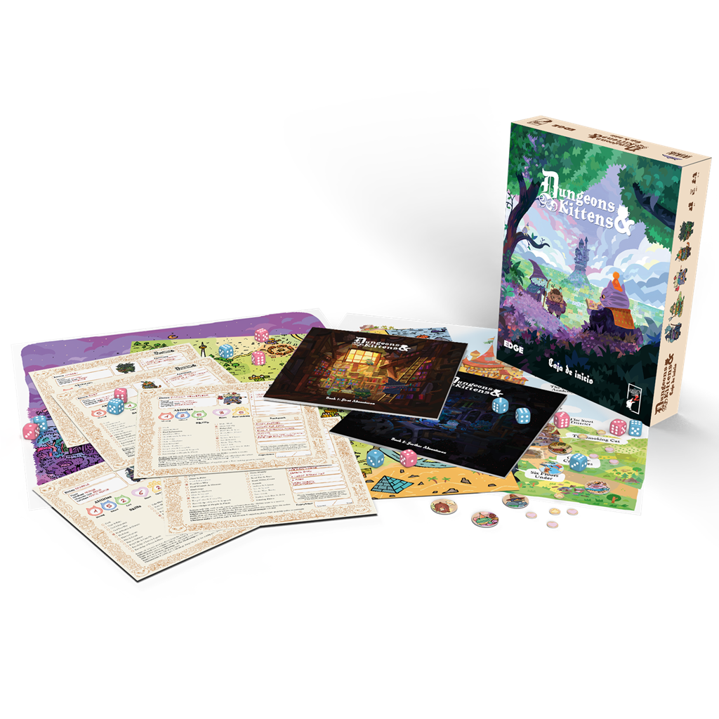 Dungeons & Kittens Caja de inicio