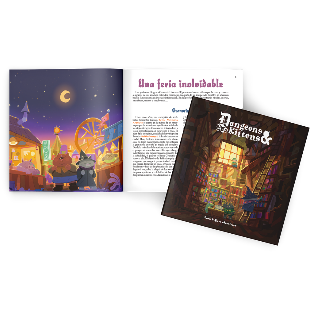 Dungeons & Kittens Caja de inicio