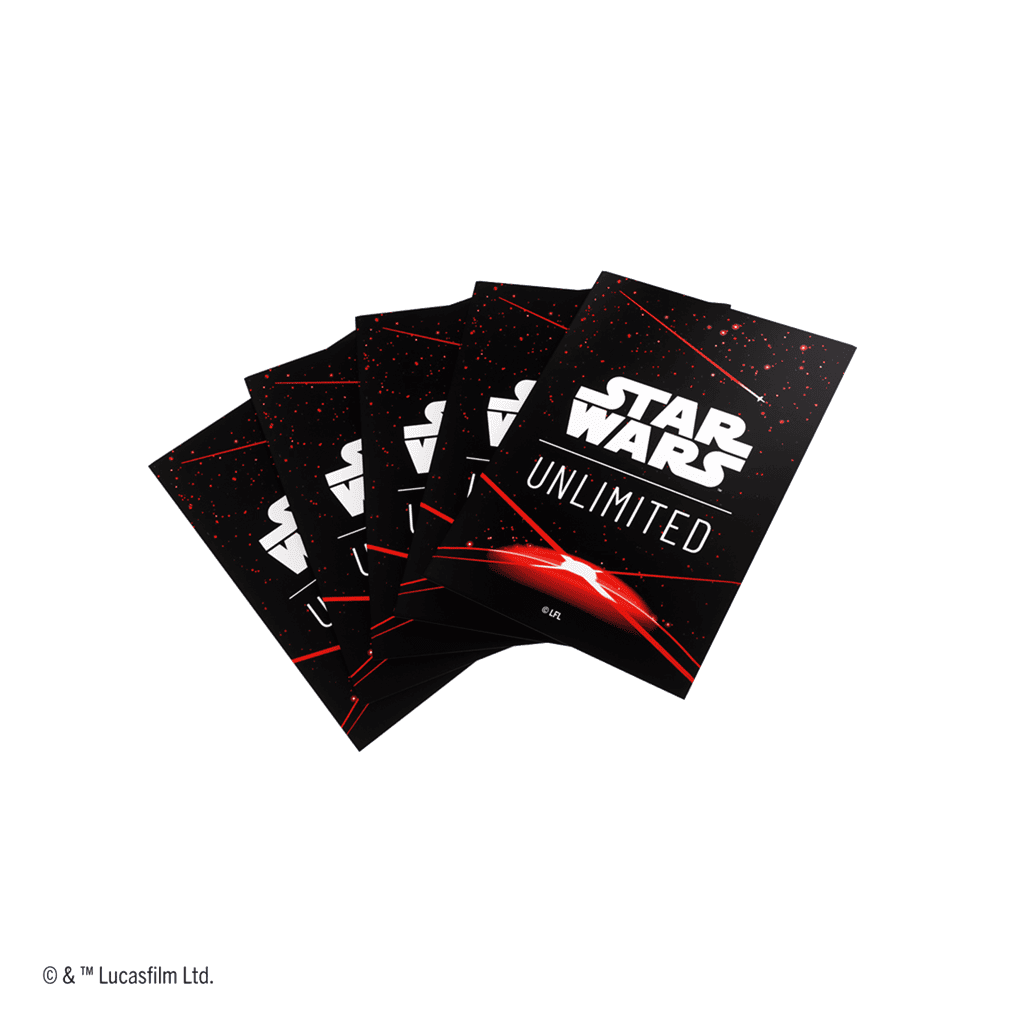 Star Wars: Unlimited Art Sleeves Space Red
