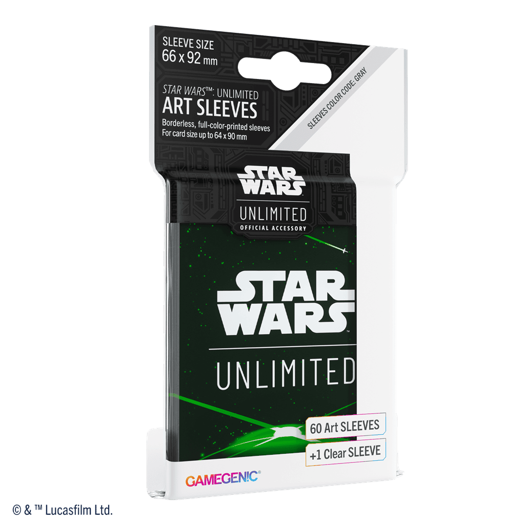 Star Wars: Unlimited Art Sleeves Card Back Green