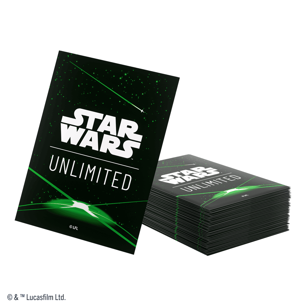 Star Wars: Unlimited Art Sleeves Card Back Green