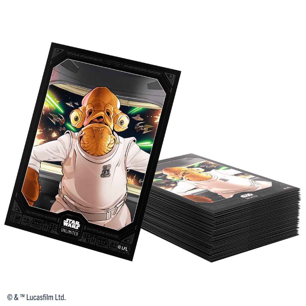 Unlimited Art Sleeves Admiral Ackbar