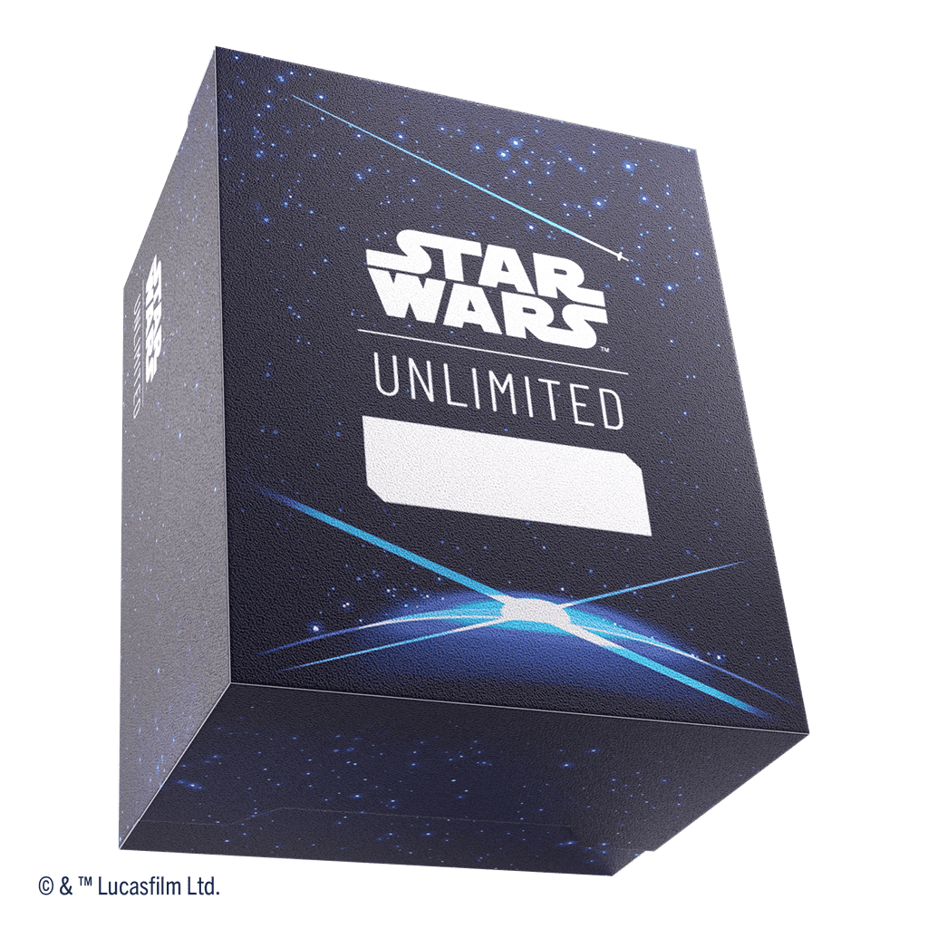 Unlimited Soft Crate Card Back Blue