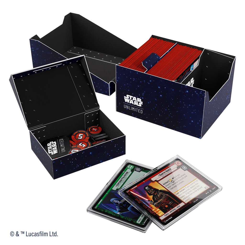 Unlimited Soft Crate Card Back Blue