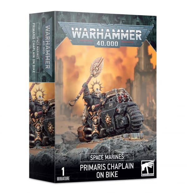 Capellán Primaris en moto