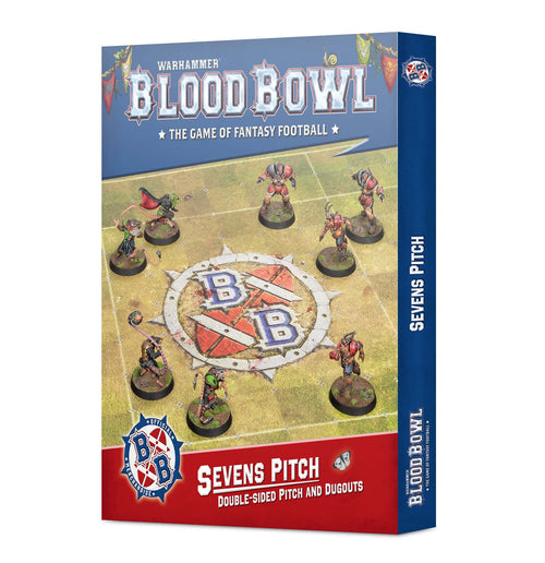 Blood Bowl Sietes: campo y banquillos de doble cara