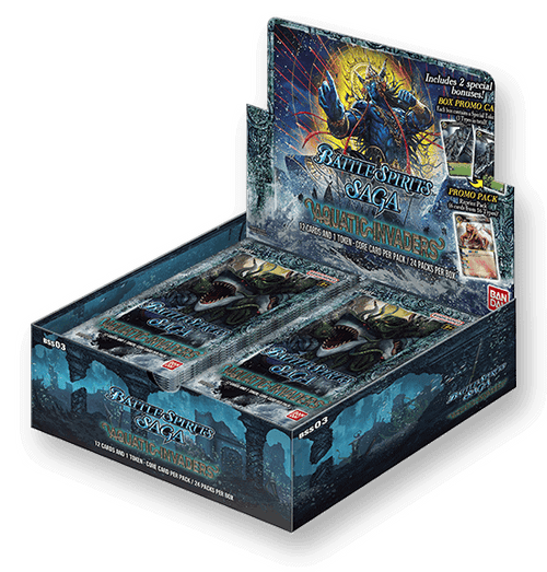 BATTLE SPIRITS SAGA - AQUATIC INVADERS BOOSTER DISPLAY BSS03 (24 PACKS)