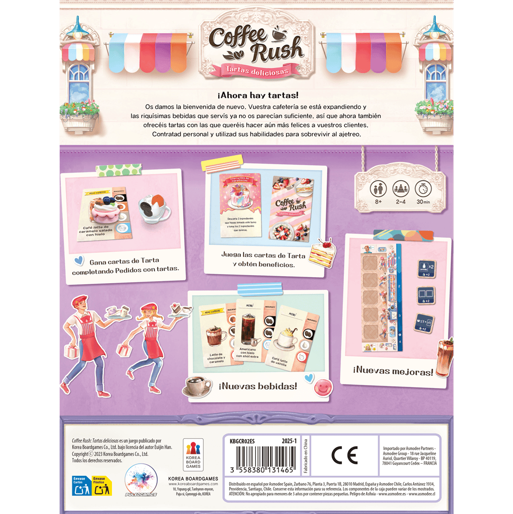 Coffee Rush: Tartas deliciosas
